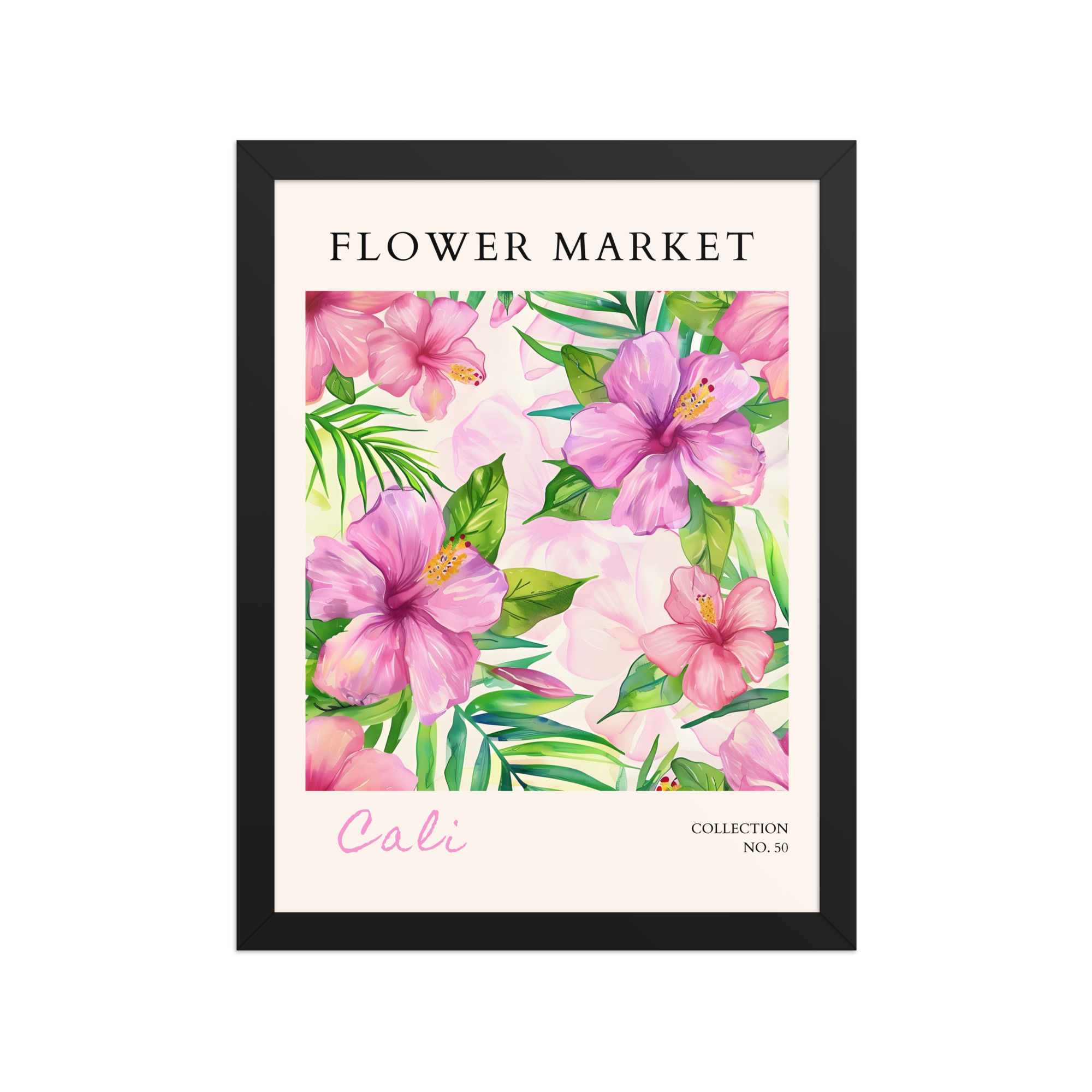 Cali | Framed Botanical Wall Art: Nature Prints from Global Cities