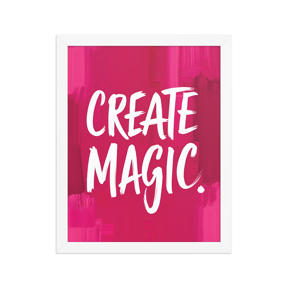 Thumbnail: Create Magic | Motivational Art