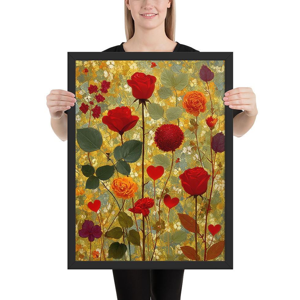 Thumbnail: Maximalist Garden of Roses