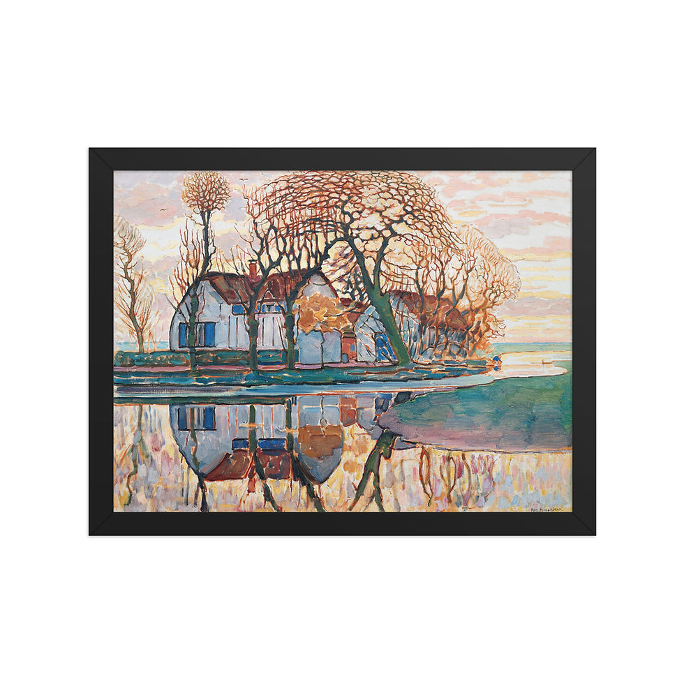 Thumbnail: Farm near Duivendrecht Piet Mondrian