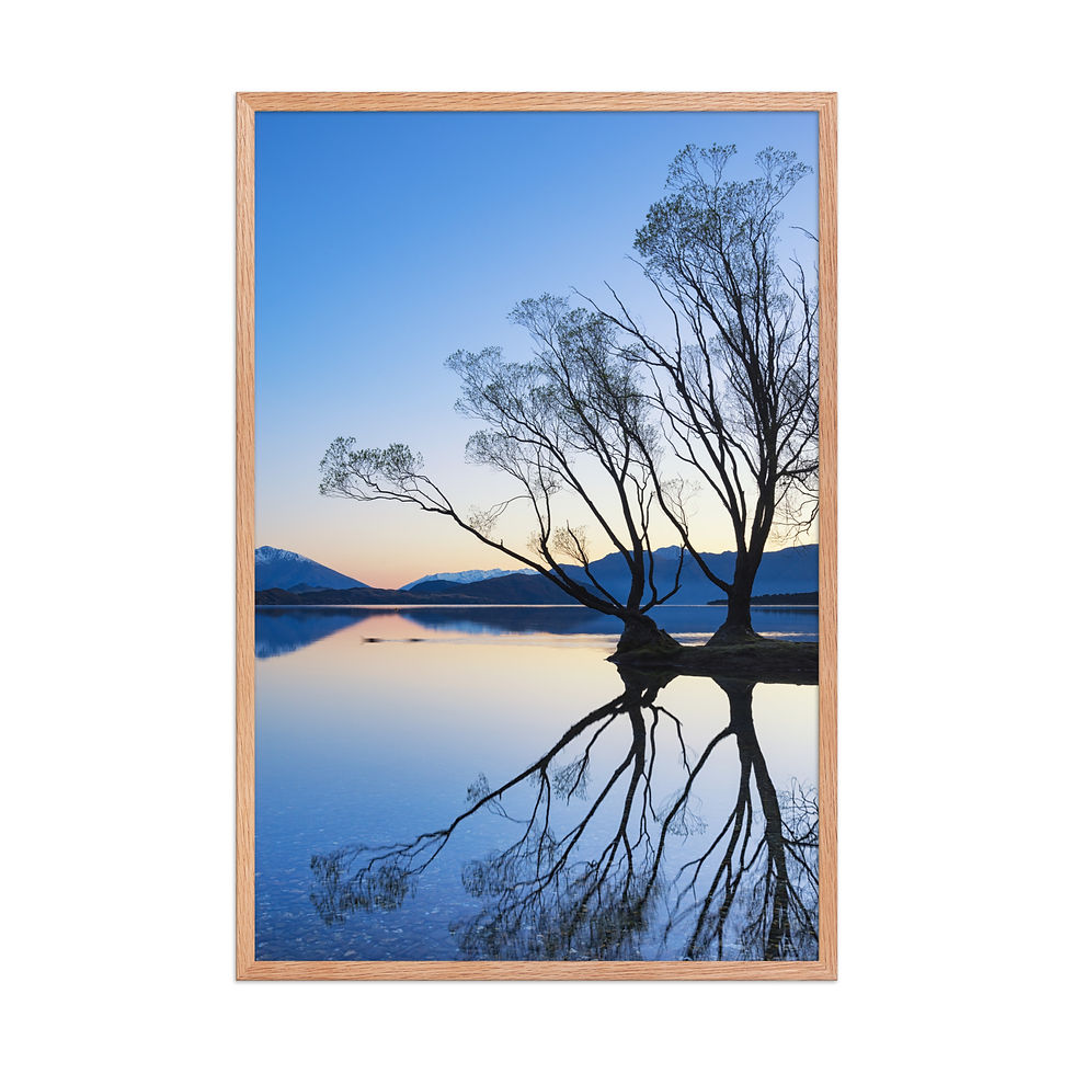 Thumbnail: Glendhu Bay | Framed Landscape Photography Poster 