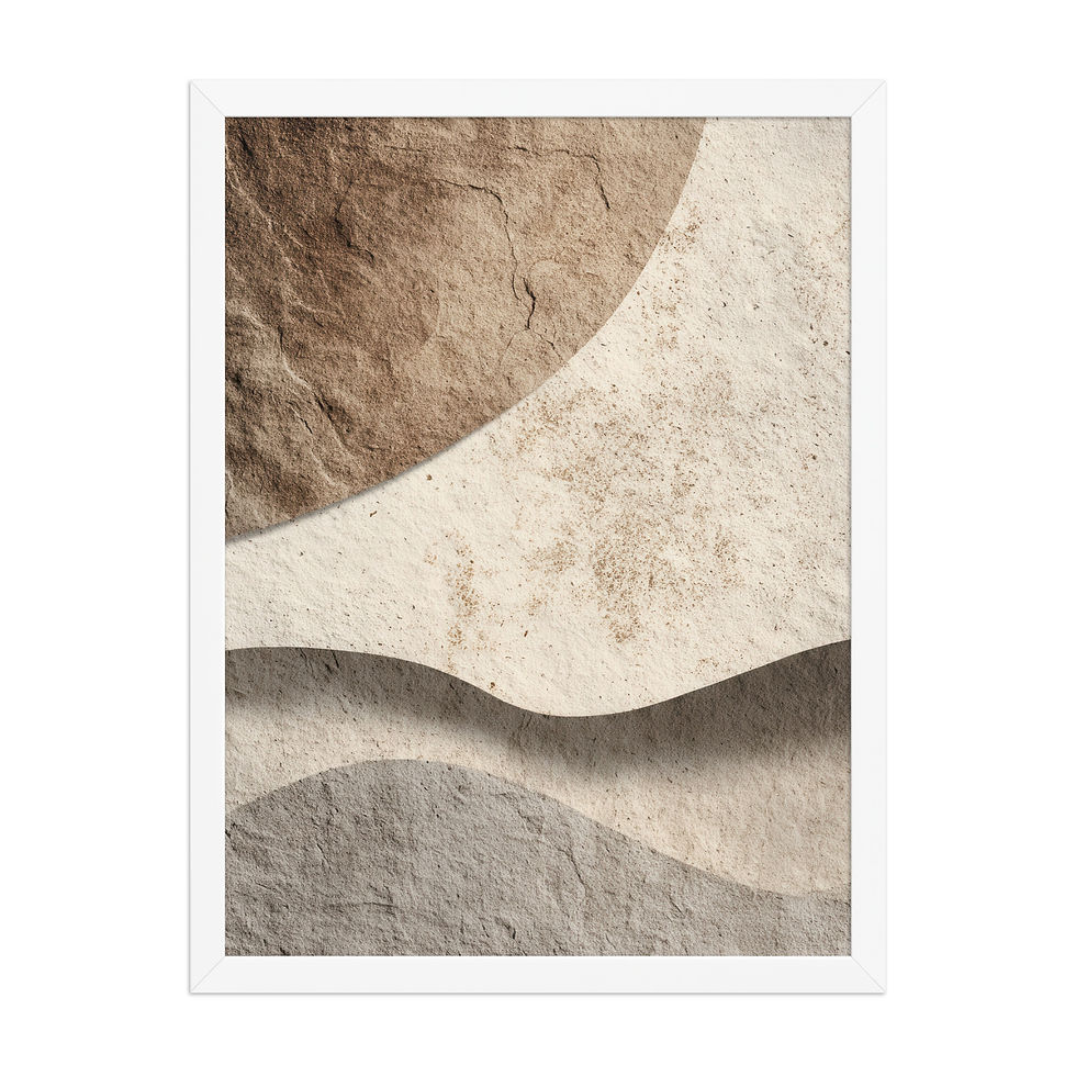 Thumbnail: Elegant Minimalist Art Print – Framed Decor Piecemed poster