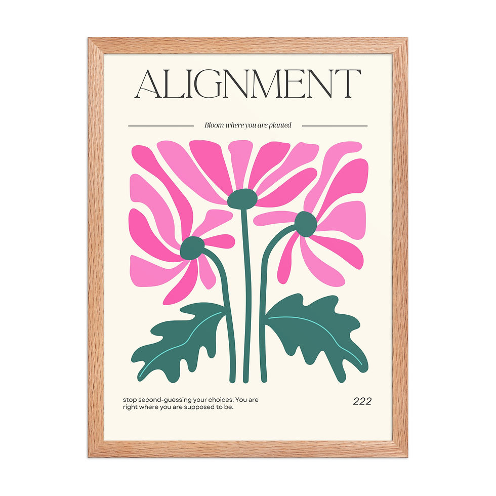 Thumbnail: Alignment | Uplifting Floral Wall Art for Your Space