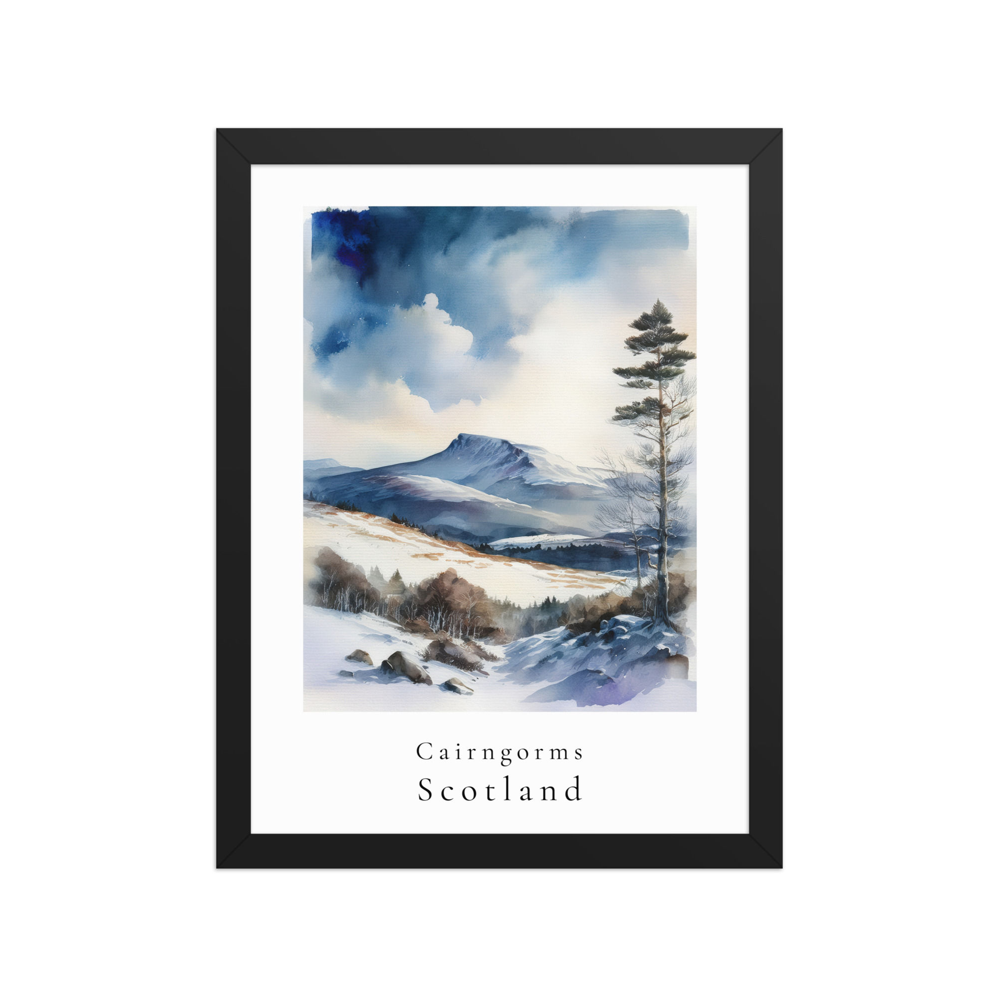 Cairngorms | Framed National Park Wall Art