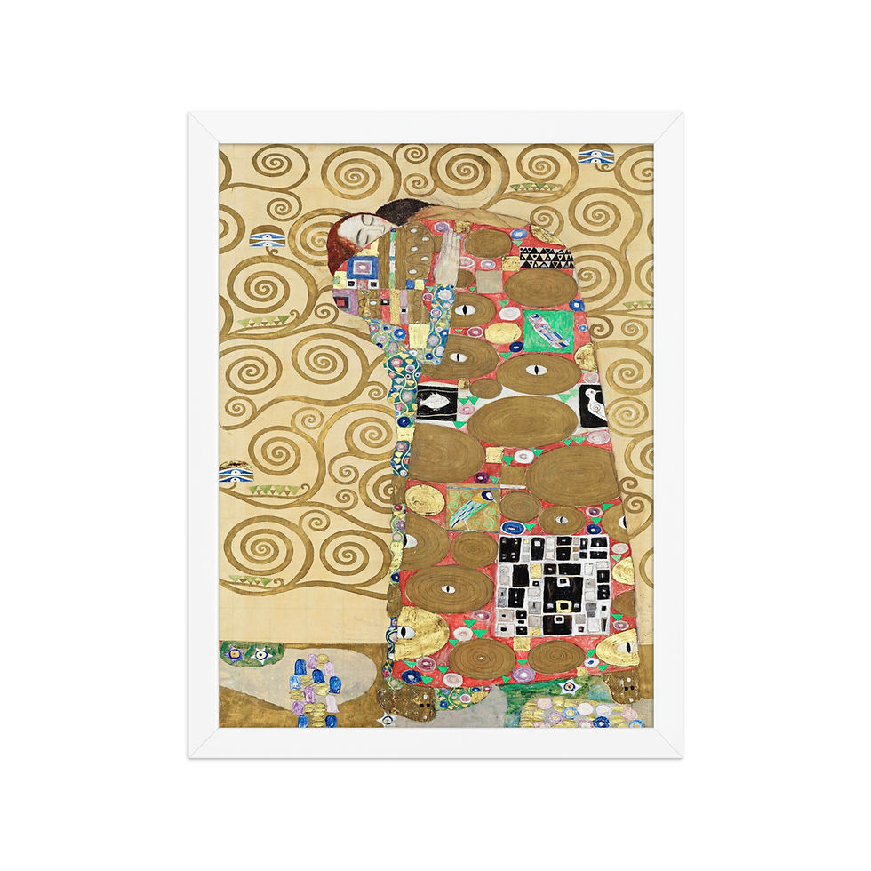 Thumbnail: Gustav Klimt The Hug | Framed Art Print