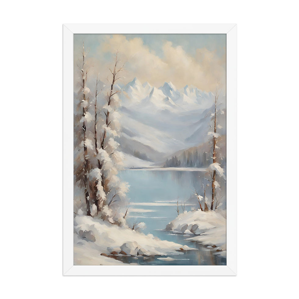 Thumbnail: Winter Landscape | Wall Art For Living Rooms