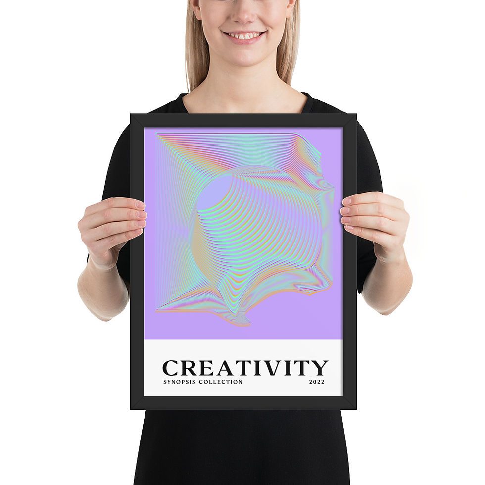 Thumbnail: Framed Eclectic Abstract Art for Modern Homes