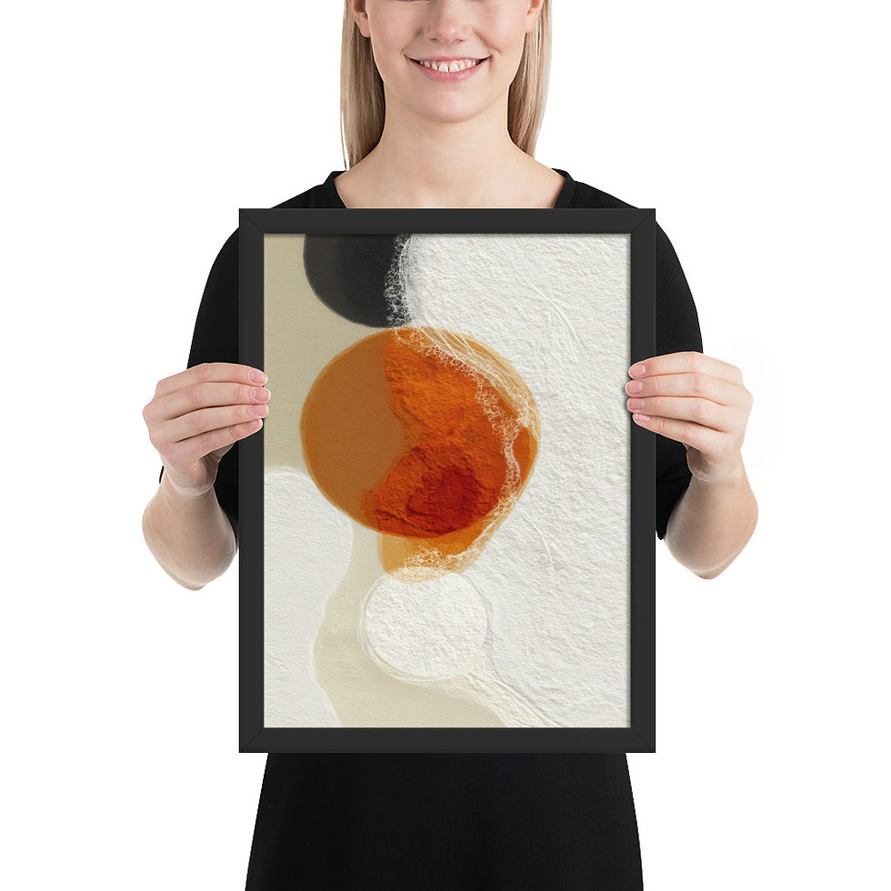 Thumbnail: Framed Boho Art – Cozy Living Room Decor