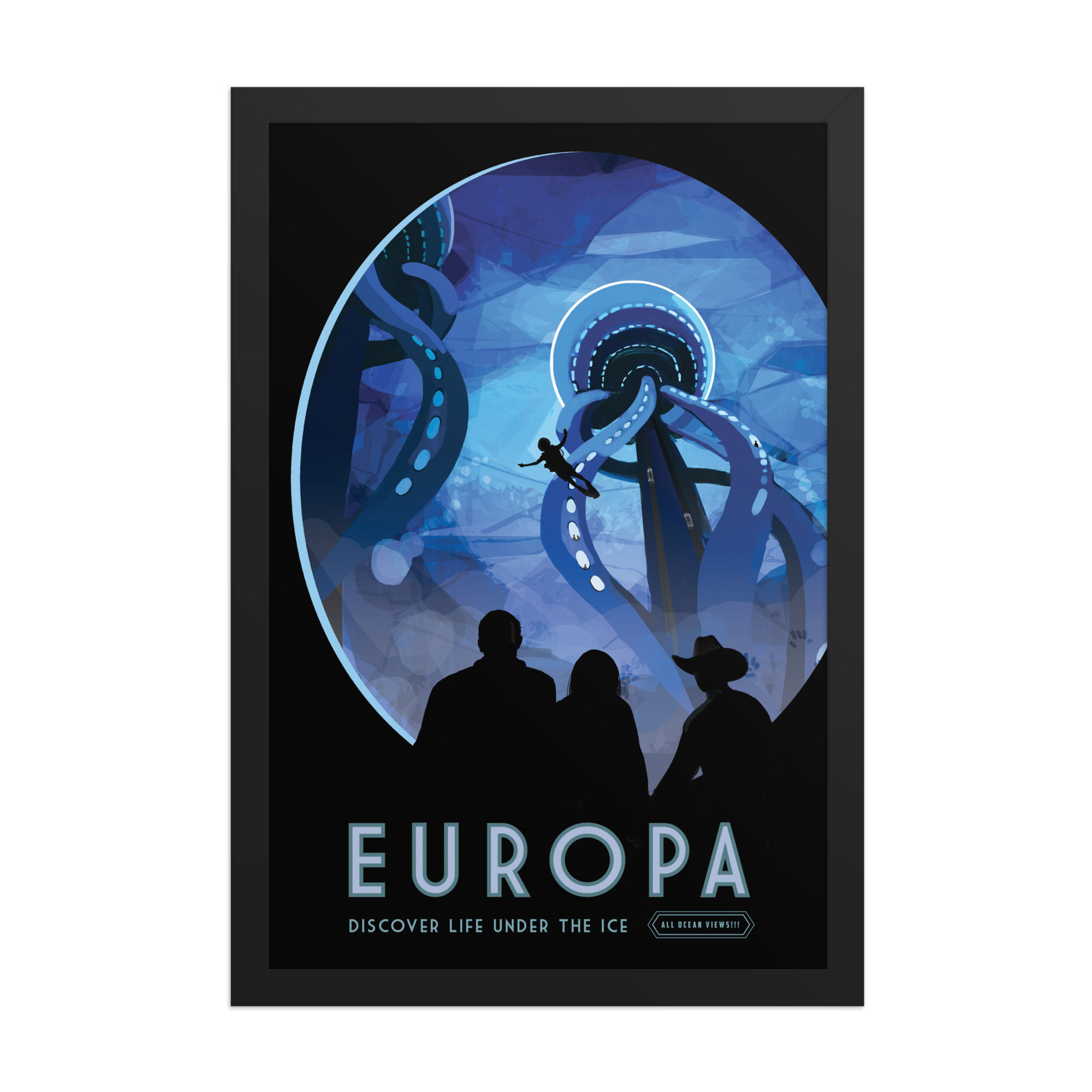 Europa Nasa | Ocean World Space Exploration Print