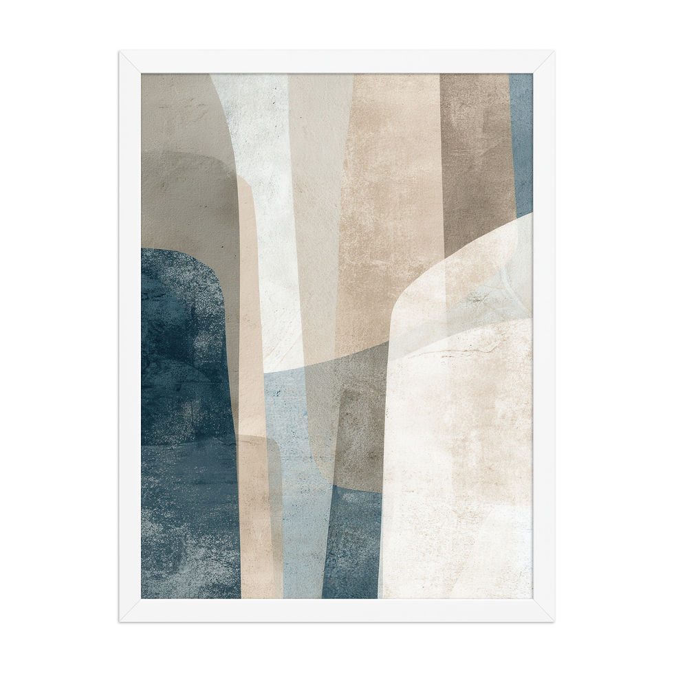 Thumbnail: Framed Dreamy Boho Art – Soft and Serene Decor