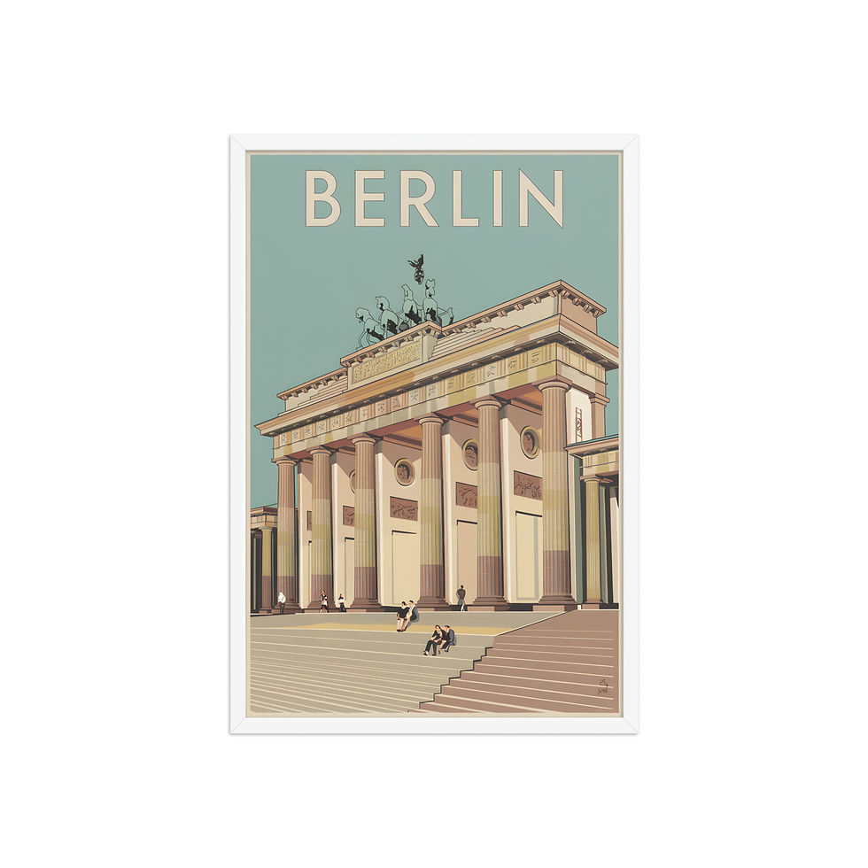 Thumbnail: Berlin Modern Travel Art