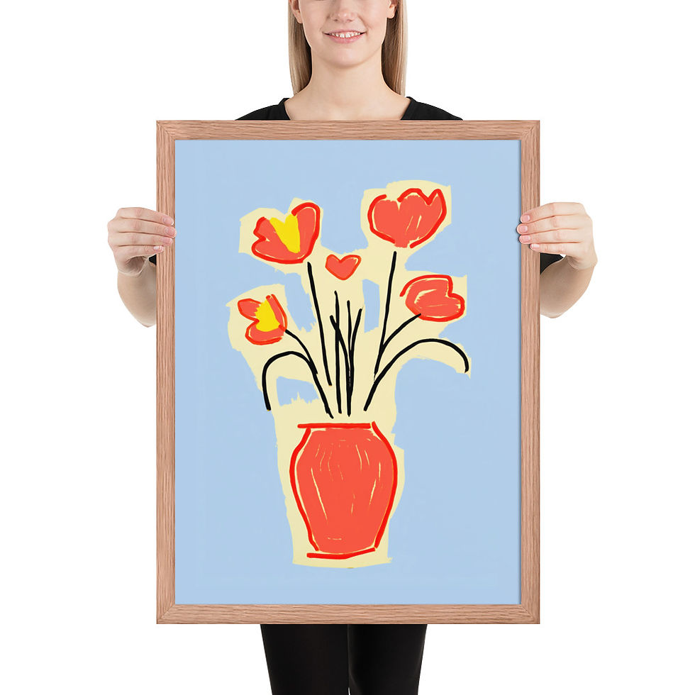 Thumbnail: Chic Abstract Prints for Home Design Inspiration