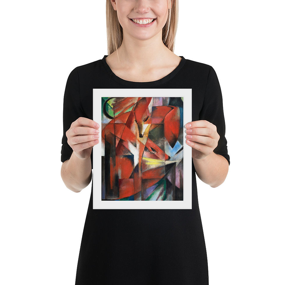 Thumbnail: The Foxes | Franz Marc