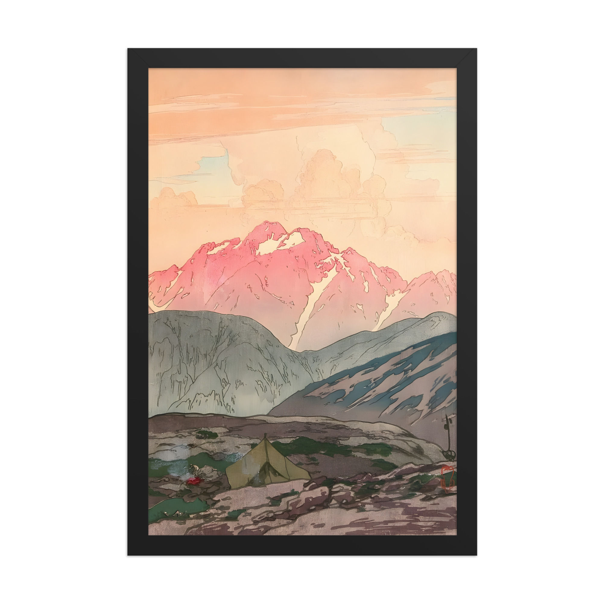Morning on Mt. Tsurugi Hiroshi Yoshida