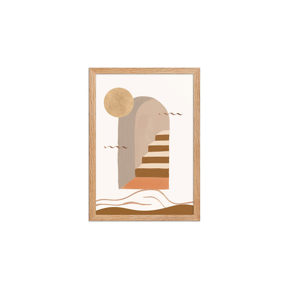Thumbnail: Simple Boho Wall Art: Minimalist Decor for a Cozy Home Vibe ii