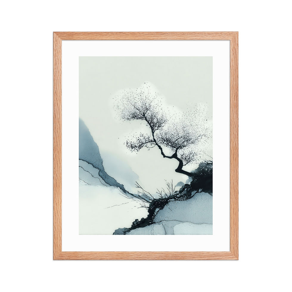 Thumbnail: Japandi Landscape in the Snow 