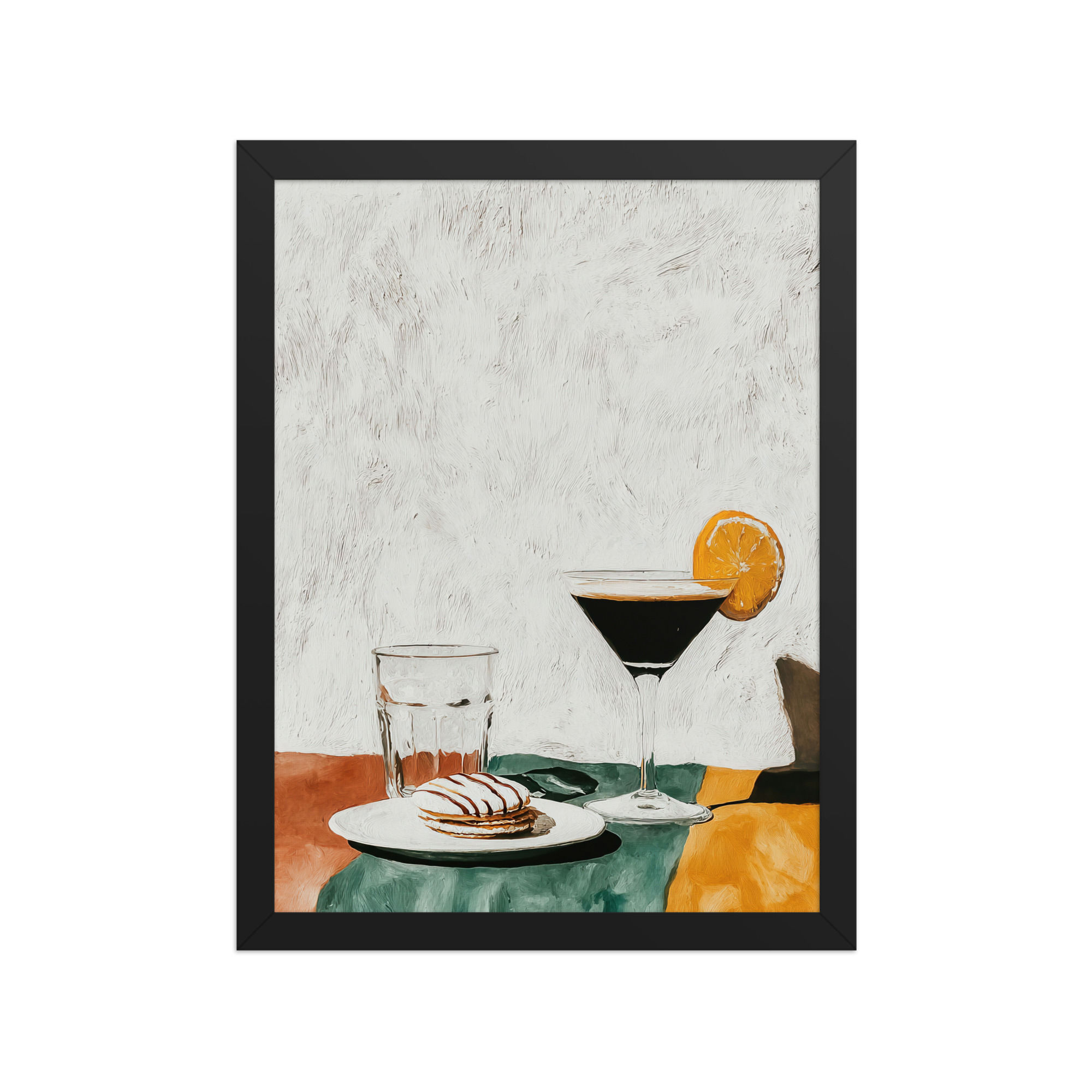 Kitchen Gouache Inspired Art Print