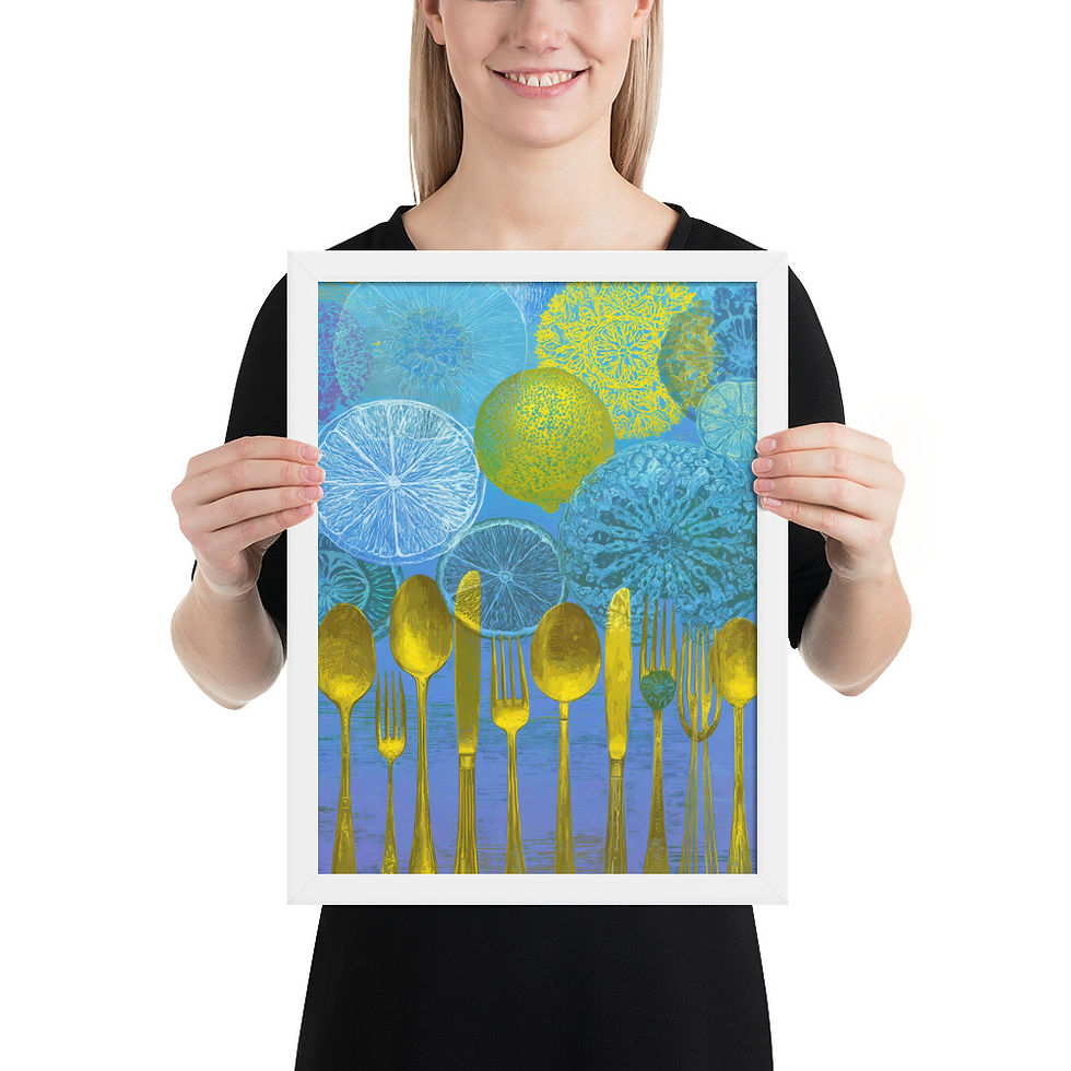 Thumbnail: Abstract Kitchen Wall Art