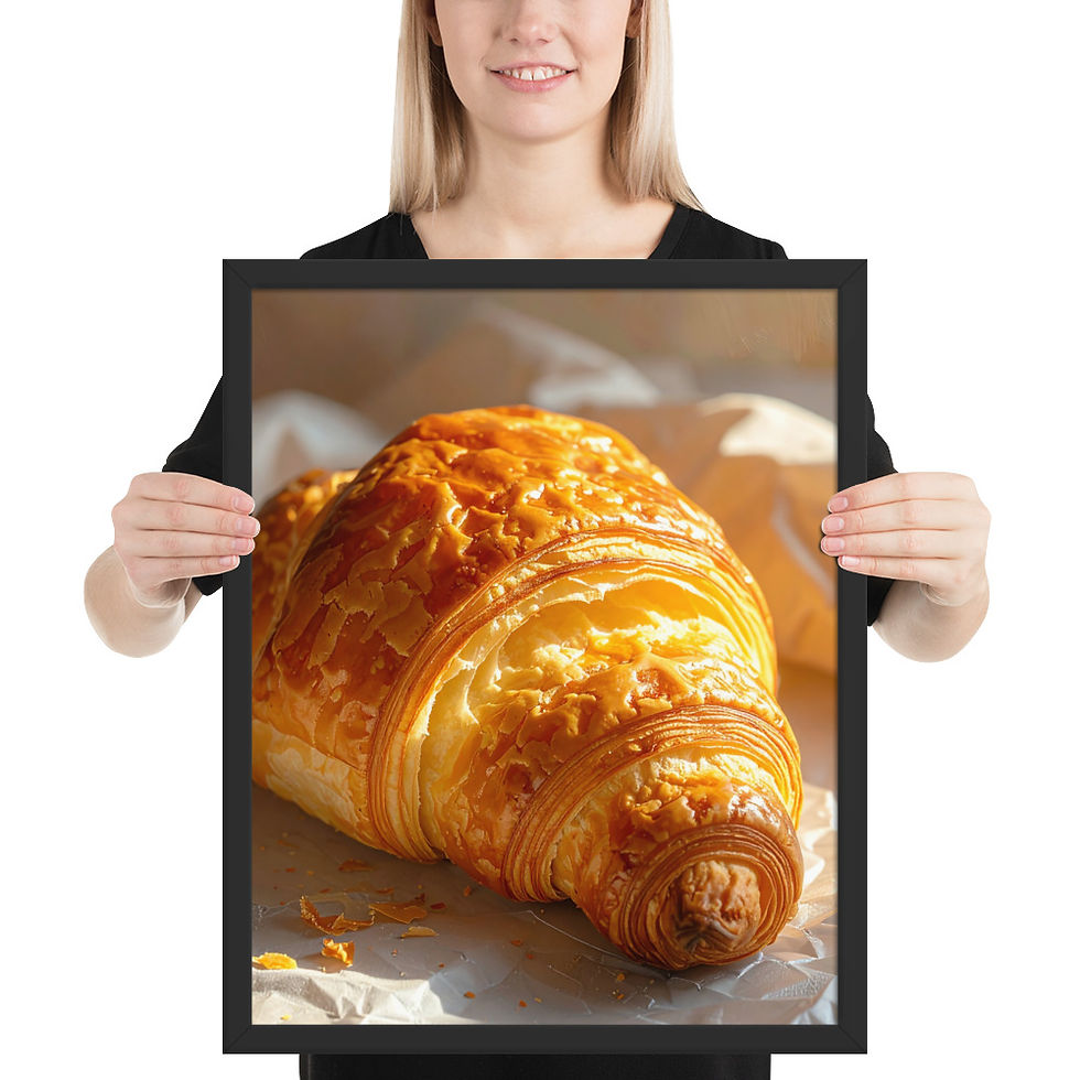 Thumbnail: Croissant Print for Kitchen