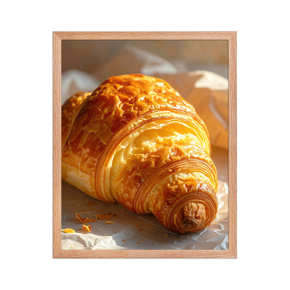 Thumbnail: Croissant Print for Kitchen