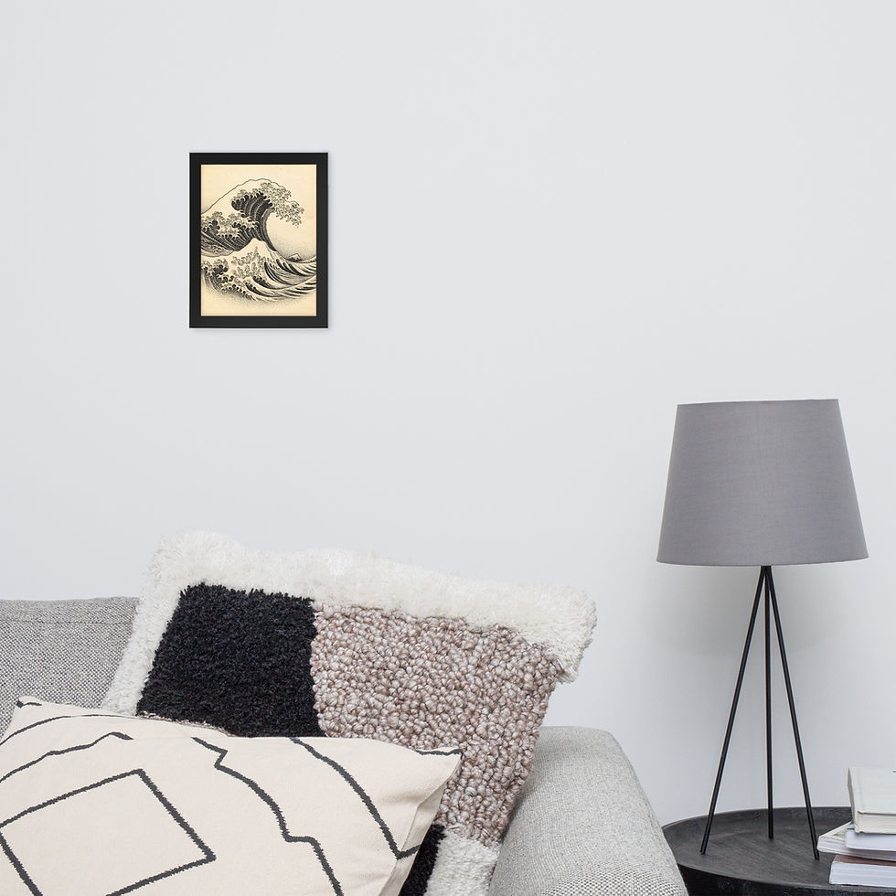 Thumbnail: The Wave Vintage Art Print 