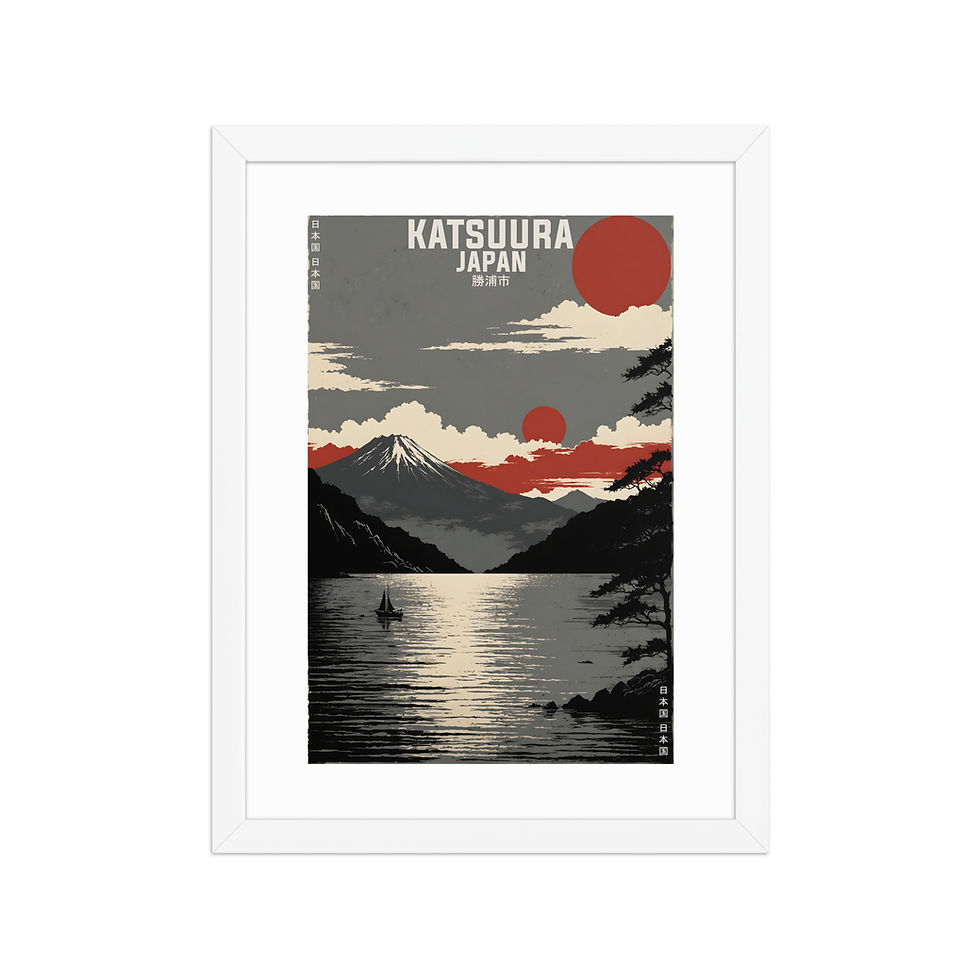 Thumbnail: Katsuura | Japanese Travel Poster