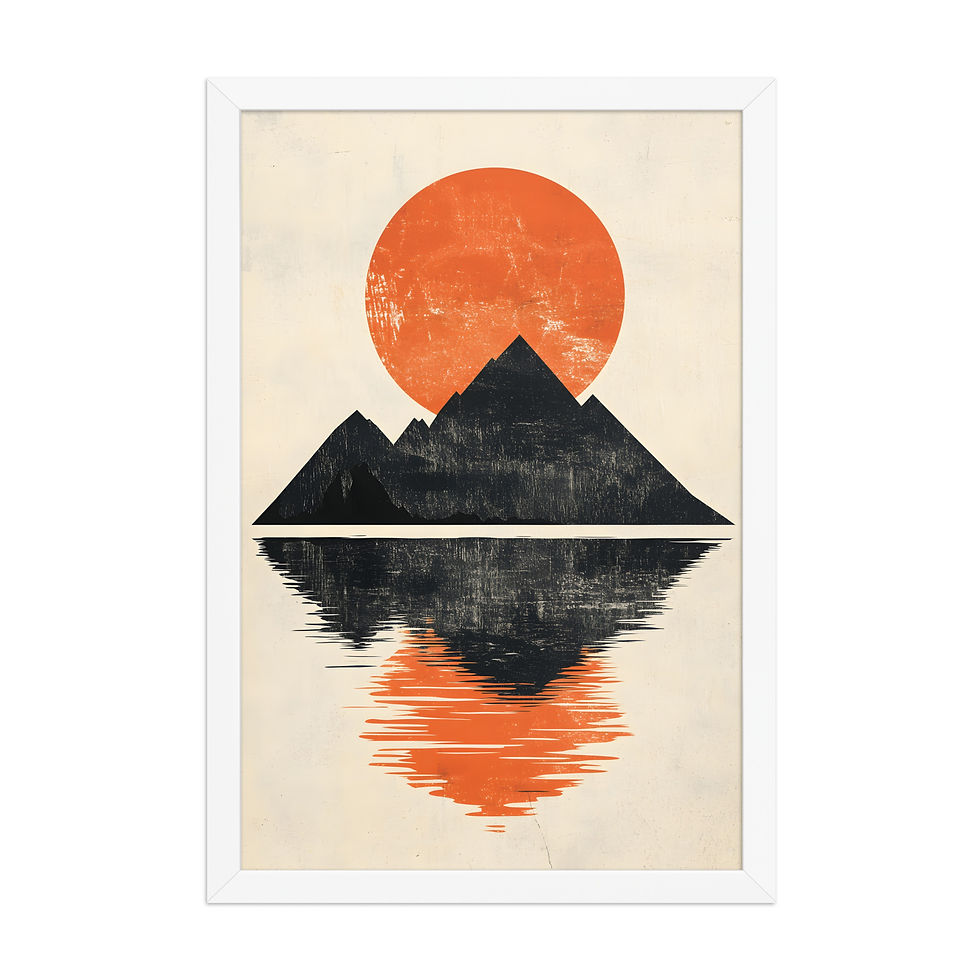 Thumbnail: Minimalist Mountain Silhouette