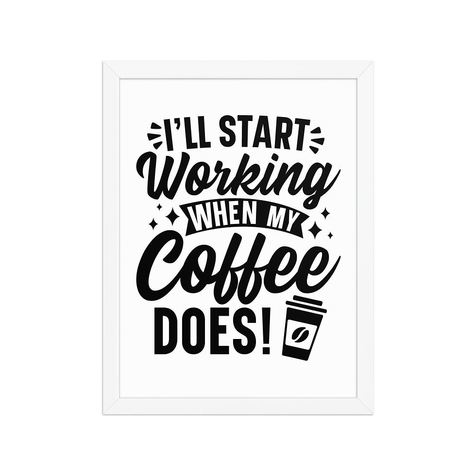 Thumbnail: Office Humor Framed Print vii