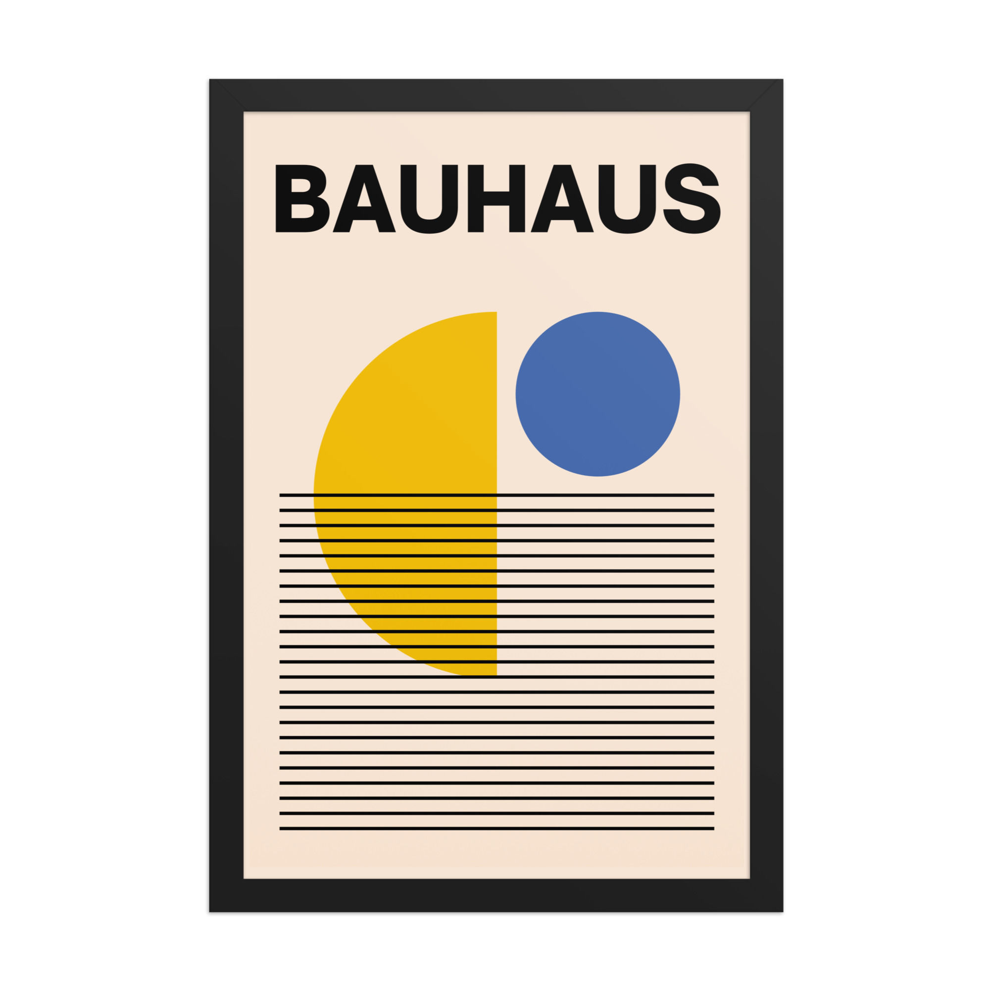 Bauhaus Composition XI | Bold Avant-Garde Wall Decor