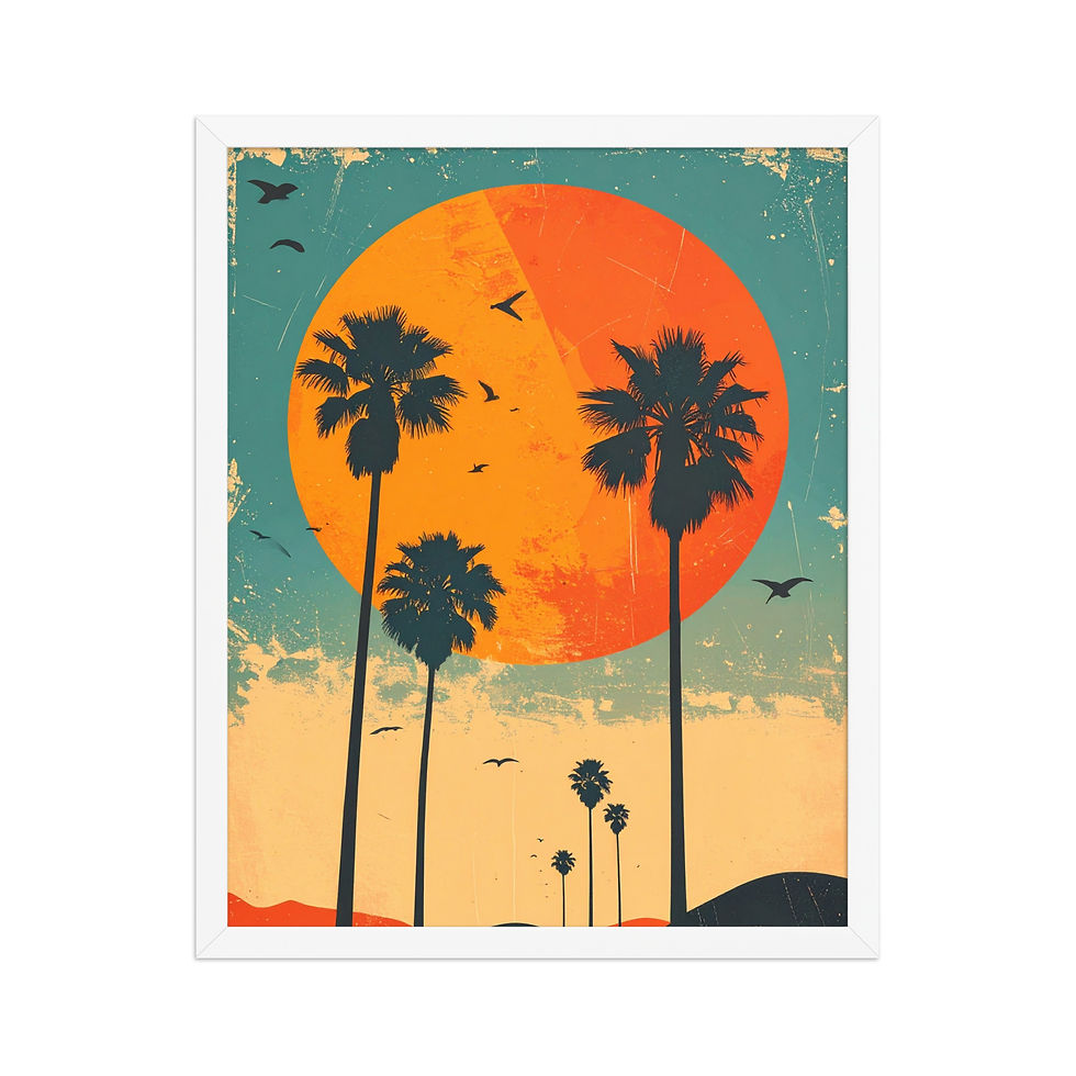 Thumbnail: Minimalist Palms and Sun