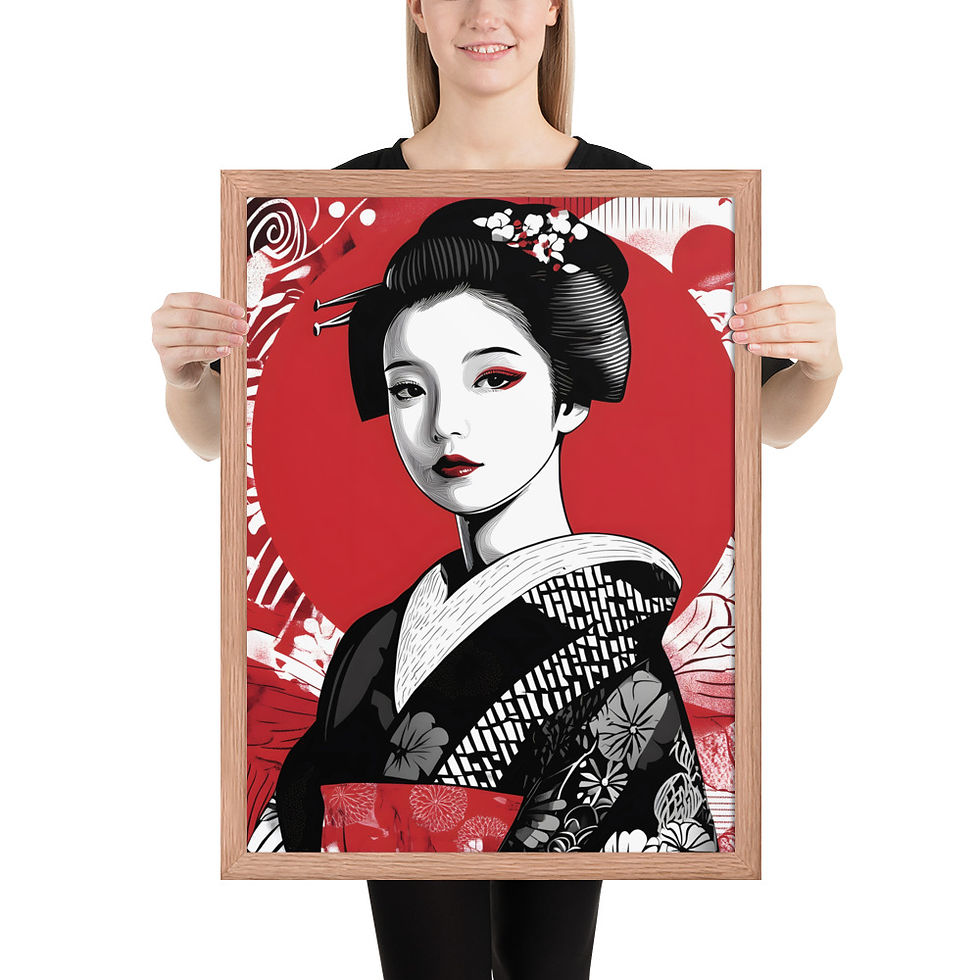 Thumbnail: Geisha Rouge Accent Art