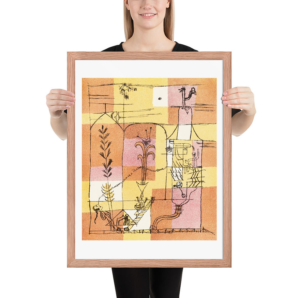 Thumbnail: Framed Contemporary Art For Living Room