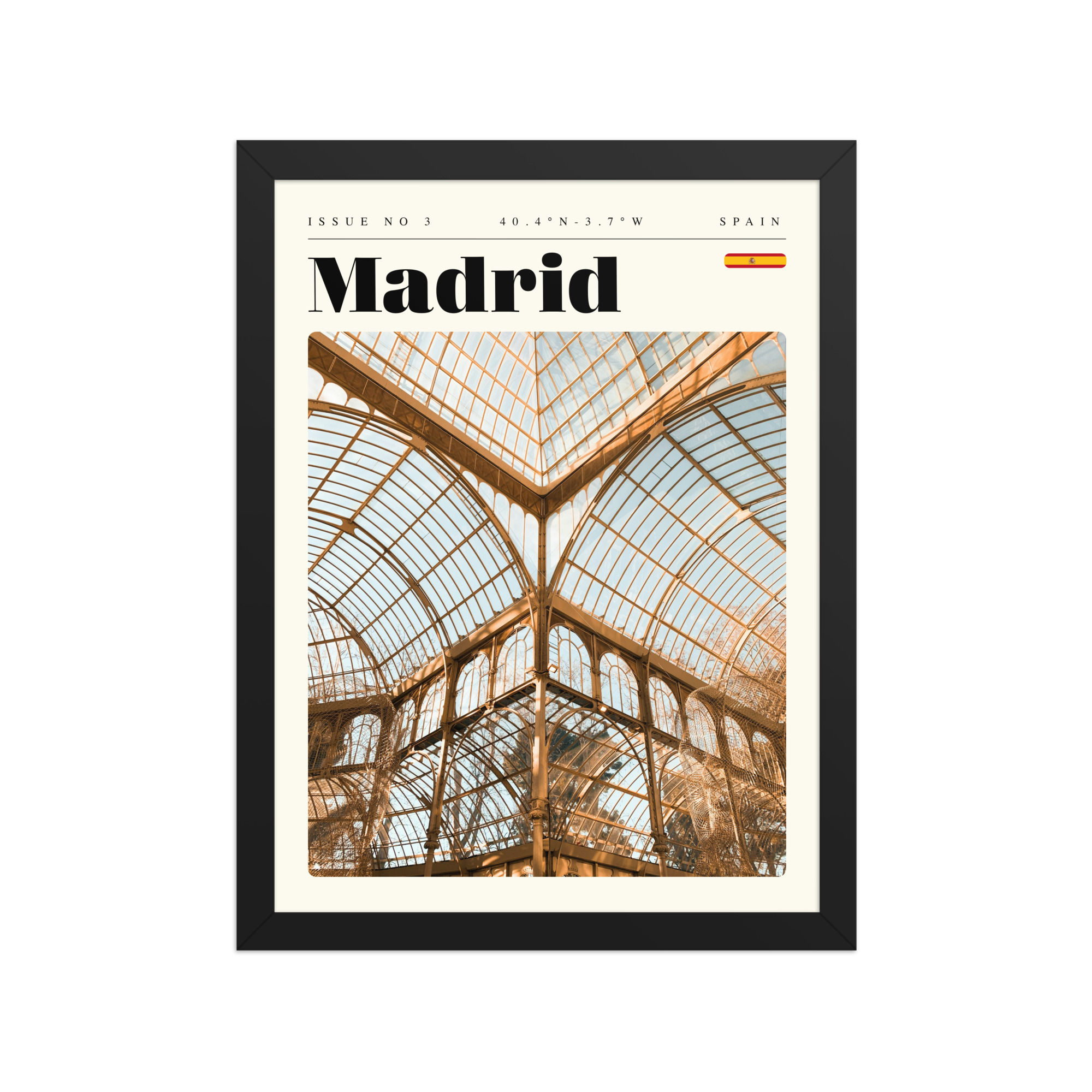 Madrid | Framed Travel Posters: Explore Iconic European City Prints