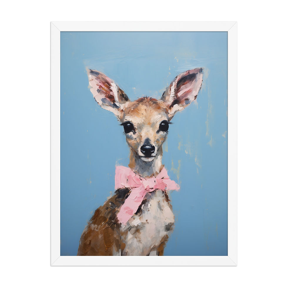 Thumbnail: Deer | Framed Art - Unique Prints for Walls