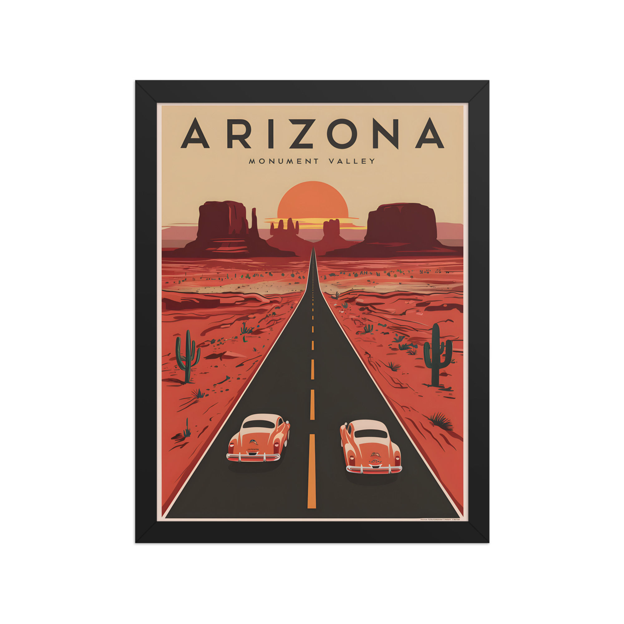 Arizona Modern Travel Art