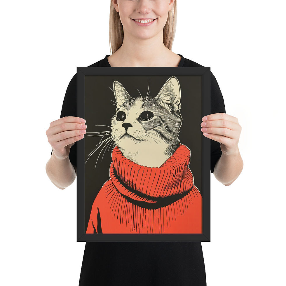 Thumbnail: Jumper | Framed Art for Living Room Decor