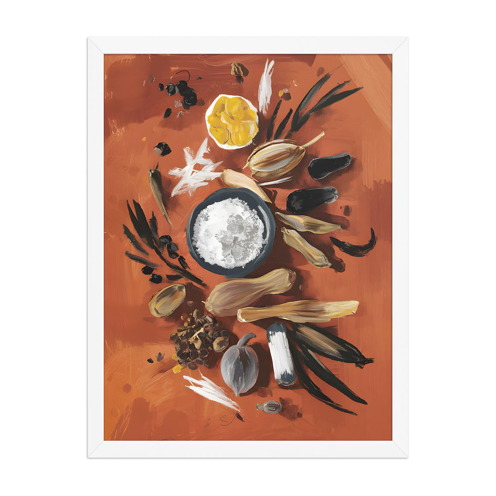 Thumbnail: Orange Kitchen Modern Art