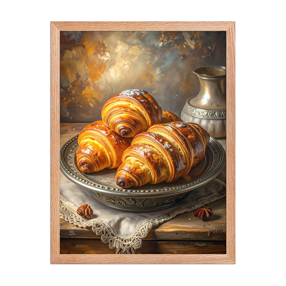 Thumbnail: Croissant kitchen art