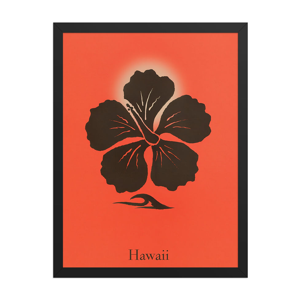 Thumbnail: Hawaii US State Poster