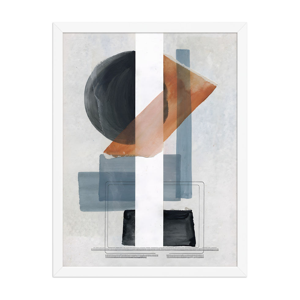 Thumbnail: New Era Framed Abstract Wall Art