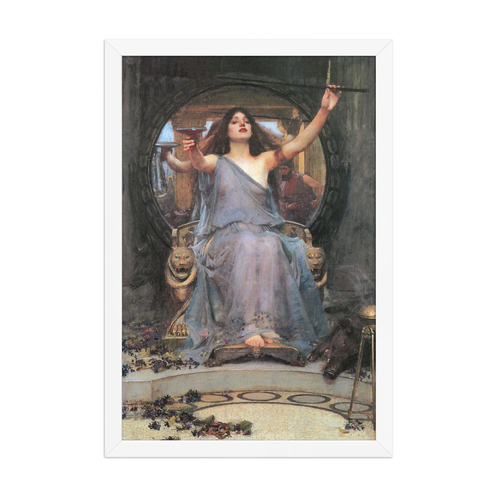 Thumbnail: John Waterhouse | Circe offering the cup to ulysses