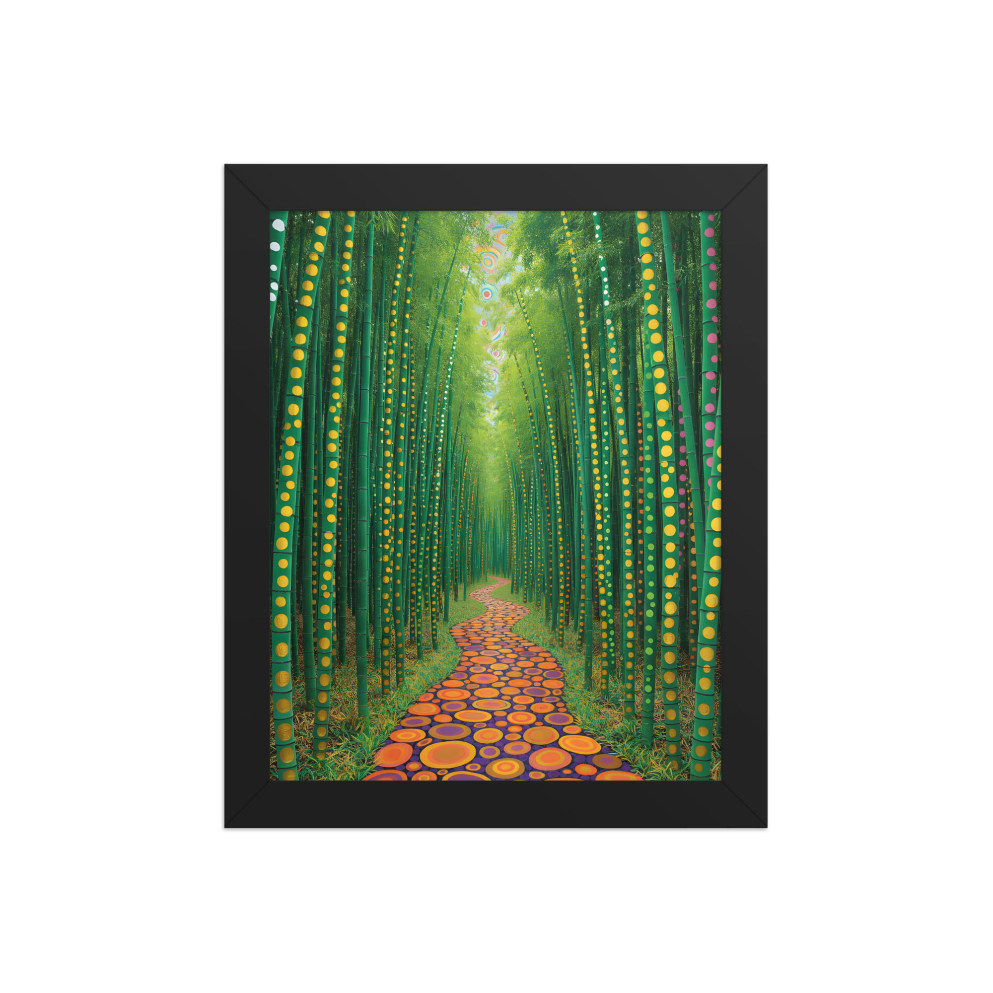Bamboo Forest Yayoi Inspired Art Print