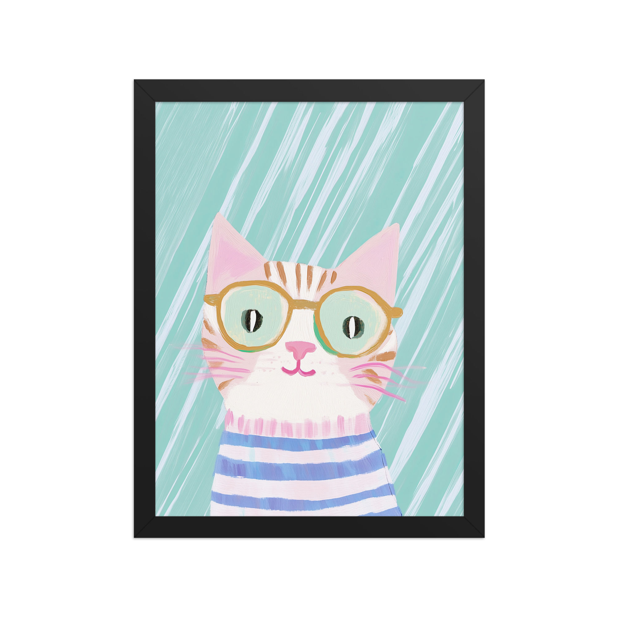 Cat with Glasses