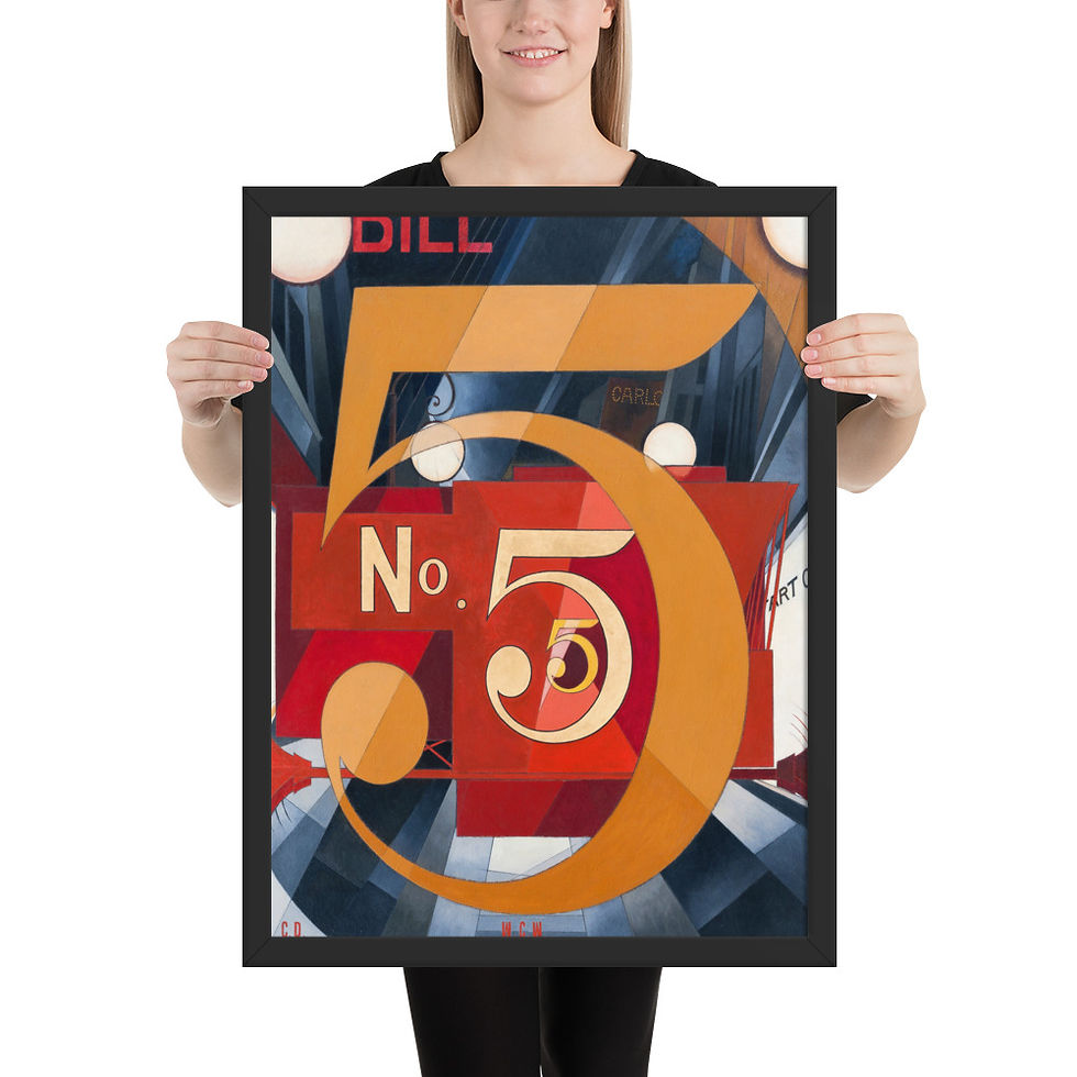 Thumbnail: I Saw the Figure 5 in Gold | Charles Demuth