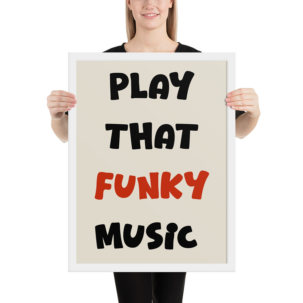 Thumbnail: Play That Funky Music | Art Print