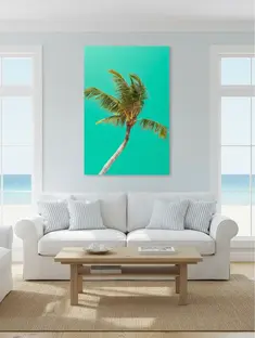 How to Style a Coastal Airbnb Property with Wall Art