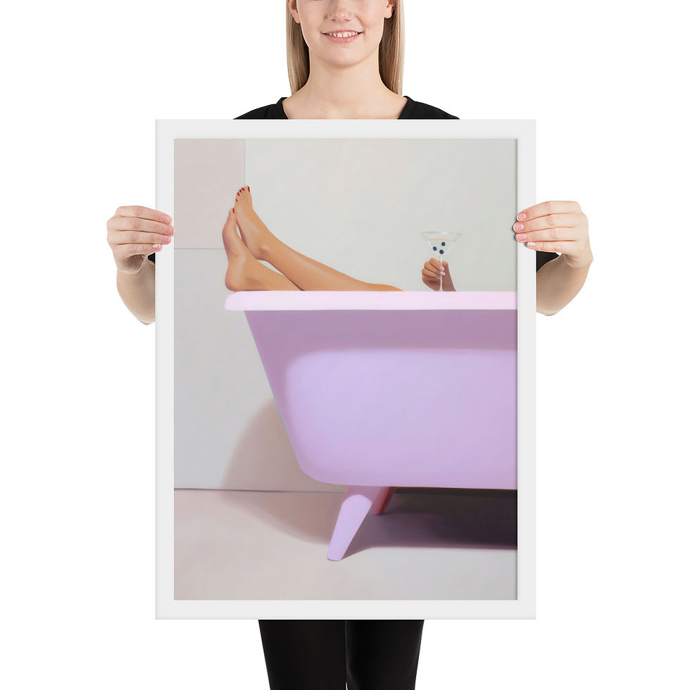 Thumbnail: Maximalist Art Print | Bathroom Walls