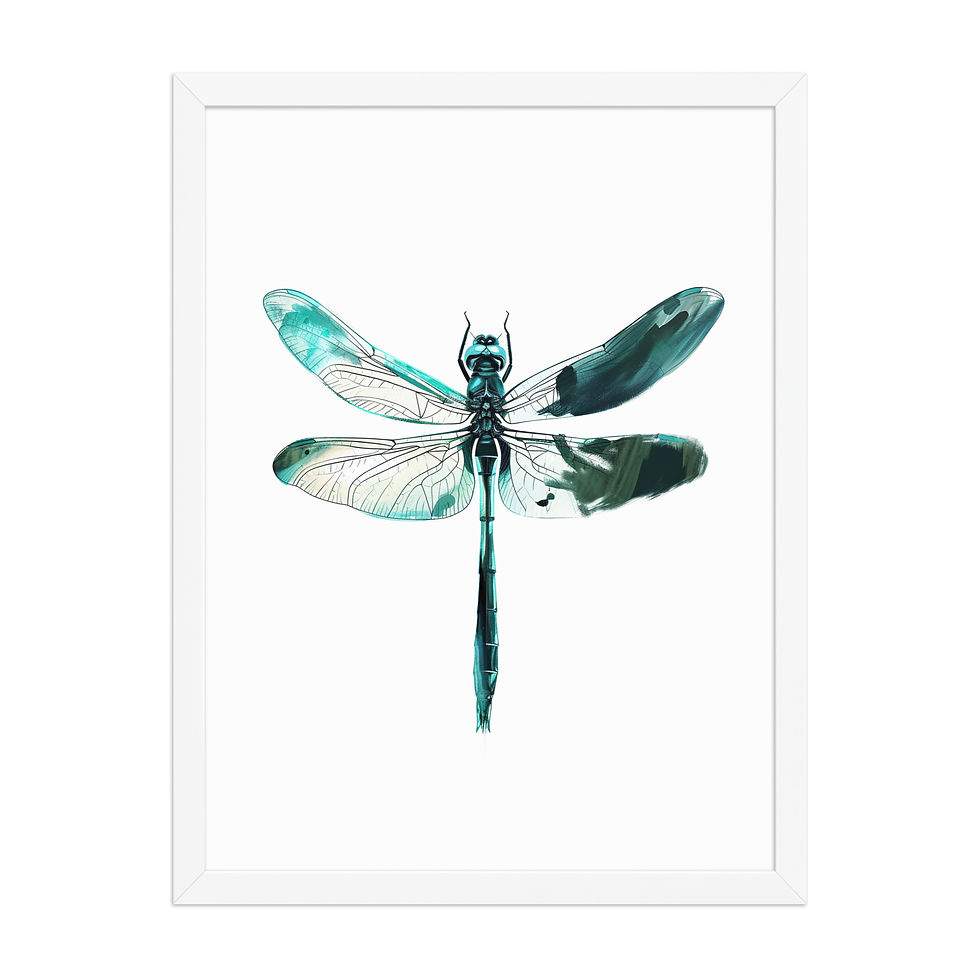 Thumbnail: Dragonfly | Framed Art Living Room - Creative Decor