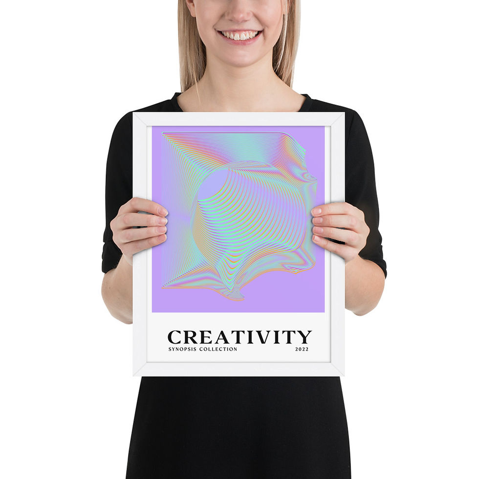 Thumbnail: Framed Eclectic Abstract Art for Modern Homes