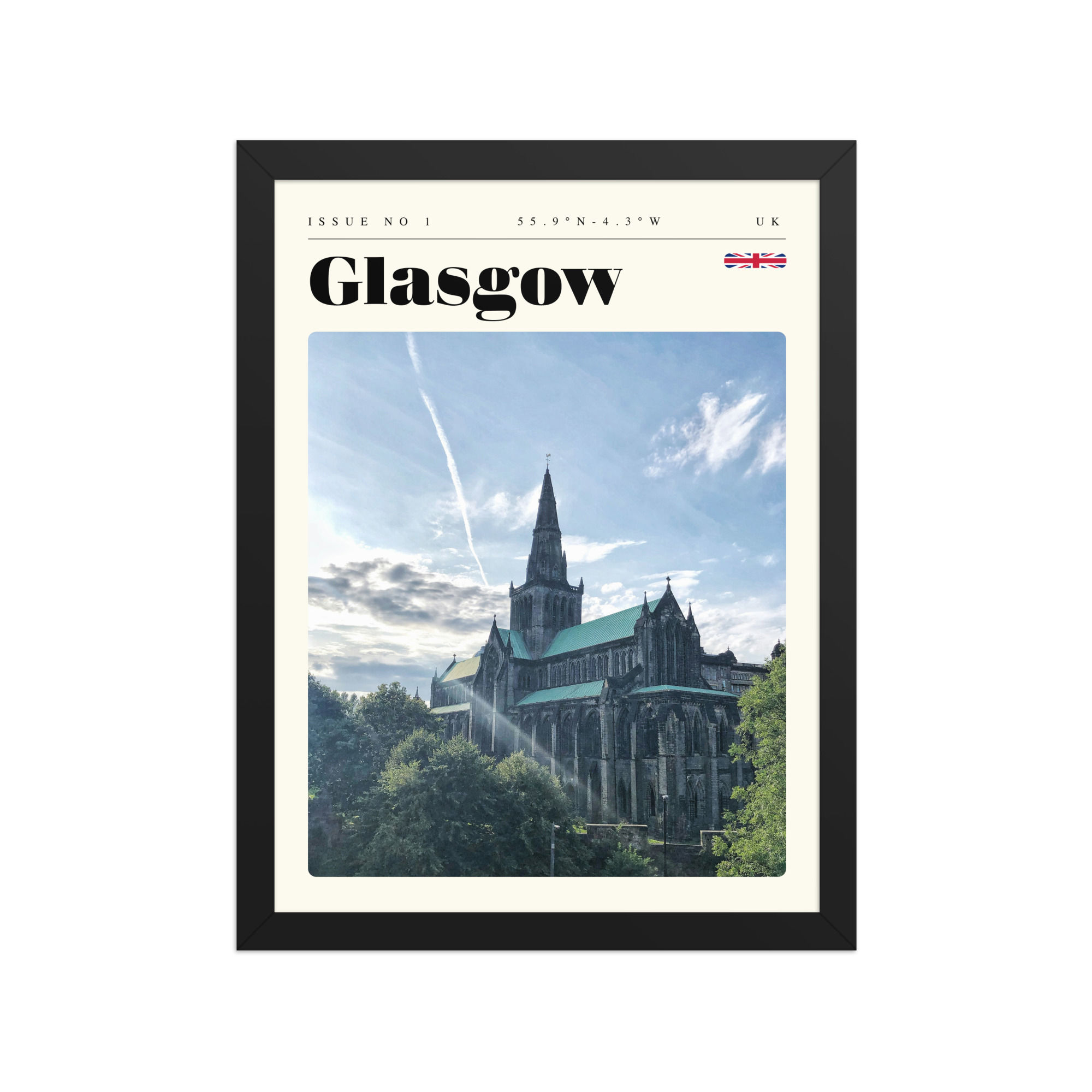Glasgow | Framed Travel Posters: Iconic Art of European Cities